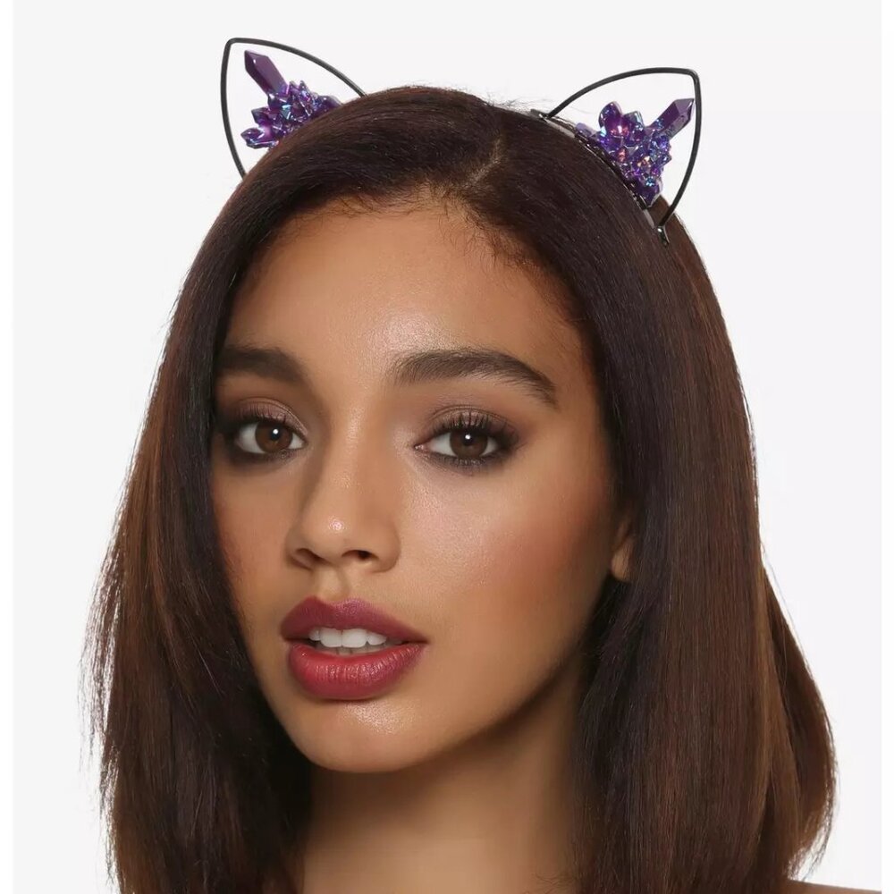 Crystal Cat Ear Headband